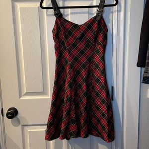 Hot Topic plaid dress